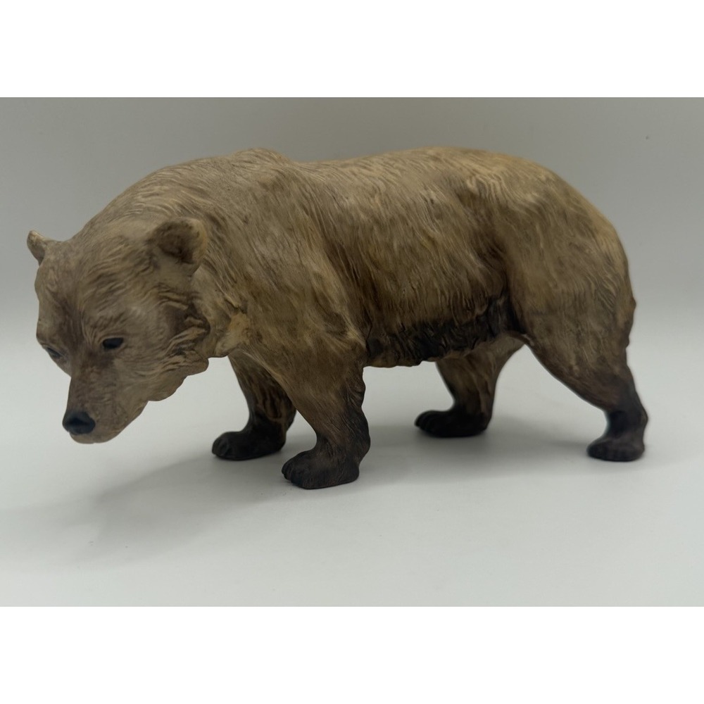 Vintage Cybis Grizzly Bear Porcelain Figurine 1968-1969 Brown Wildlife